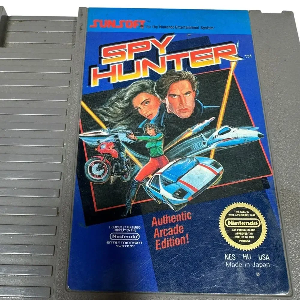 Vintage Spy Hunter (Nintendo Entertainment System, 1987) Video Game NES